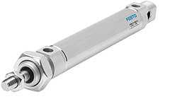 xylanh tròn DSNU FESTO với giảm chấn PPS